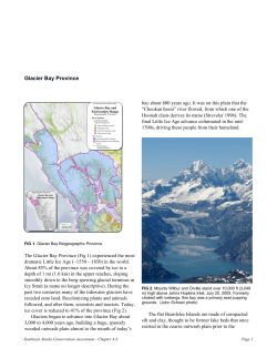 Glacier Bay - Conservation Gateway