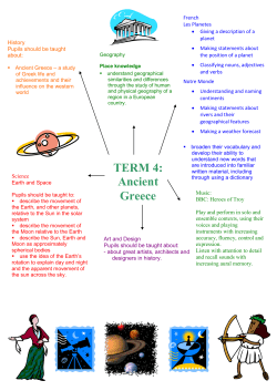 TERM 4: Ancient Greece