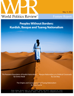 Peoples Without Borders: Kurdish, Basque and Tuareg Nationalism