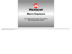 Preprocessor macros v2