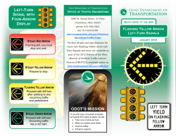 ODOT Flashing Yellow Arrow handout