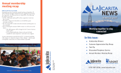 to La Jicarita`s Winder 2017 newsletter (PDF format).