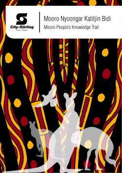 Mooro Nyoongar Katitjin Bidi