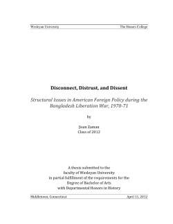 Disconnect, Distrust, and Dissent: Structural Issues in