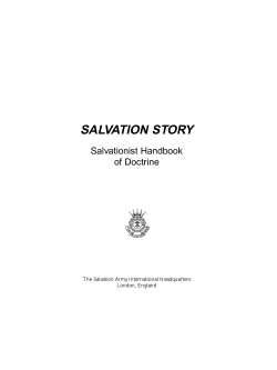Salvation Story - Salvationist.ca