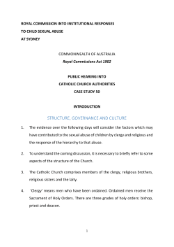 structure, governance and culture