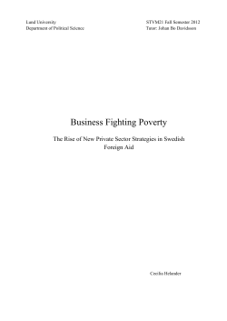 Open Access - Lund University Publications