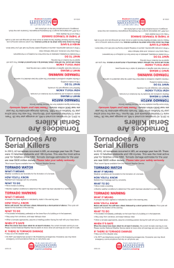 Tornadoes Are Serial Killers Tornadoe Serial Kil re Tornadoes Are