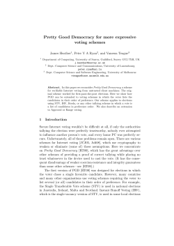 Pretty Good Democracy for more expressive