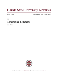 Humanizing the Enemy - DigiNole!