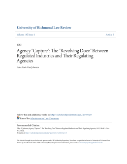 Agency - UR Scholarship Repository