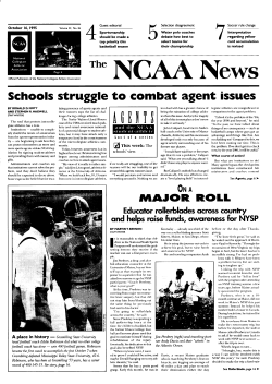 The NCAA News