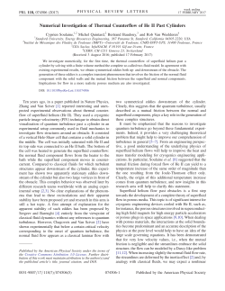 Numerical Investigation of Thermal Counterflow of He II Past Cylinders
