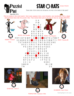 Star Rats - Puzzled Pint