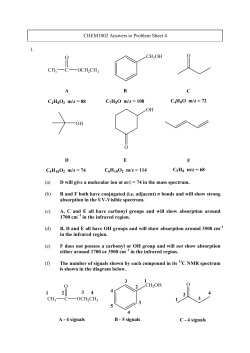 Answers to Homework Problem Sheet 4