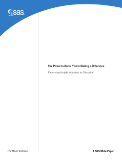 The Power to Know You`re Making a Difference: Embracing Insight