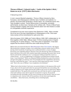 PDF notes are here. - Darebin U3A Cinema Studies