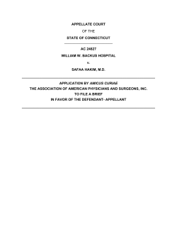 APPELLATE COURT OF THE STATE OF CONNECTICUT AC 24827