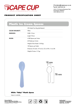 Plastic Ice Cream Spoons