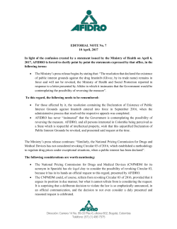 Direcci&oacute;n: Carrera 14 No. 99-33 Piso 6, oficina 602, Bogot&aacute;