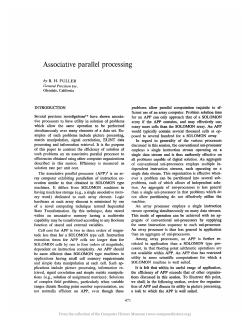 Achieving Large Computing Capabilities Through Associative