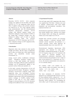 Corrosion Properties of Ni-P-W / Al2O3 Electroless Composite