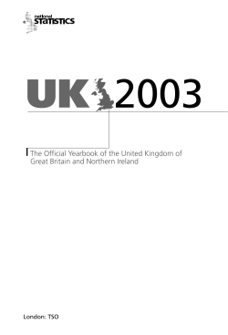 The Official Yearbook of the United Kingdom of Great Britain and