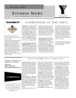 fitness news - Ann Arbor YMCA