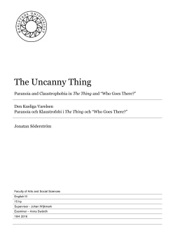 The Uncanny Thing