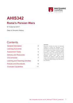 as PDF - Unit Guide