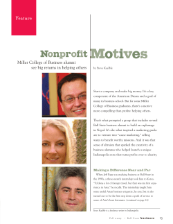 Nonprofit Motives - RCDP
