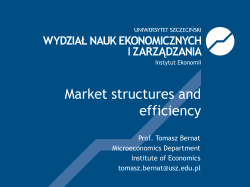 Market Structure - mikroekonomia.net
