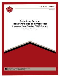 Optimizing Reverse Transfer Policies and Processes