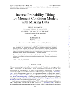 Inverse Probability Tilting for Moment Condition Models with Missing