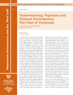 Understanding Populism and Political Participation