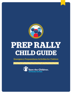 Prep Rally Child Guide