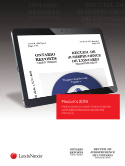 Media Kit 2016