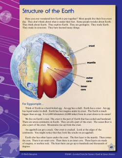 Structure of the Earth