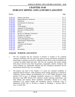 CHAPTER 19.68 SURFACE MINING AND LAND RECLAMATION