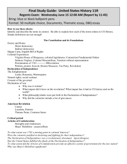 Regents Review Packet 2016 - Garden City Public Schools