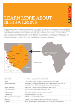 learn more about sierra leone