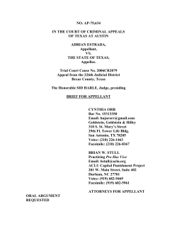 court of criminal appeals of texas