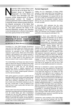 Thorium fuel as a superior approach to disposing