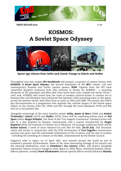 KOSMOS: A Soviet Space Odyssey