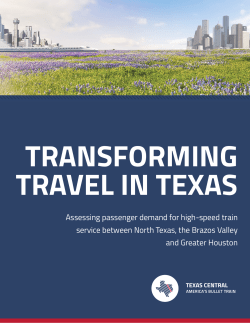 Assessing passenger demand for high