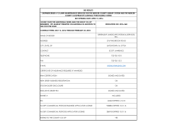 HOURLY RATE FOR ADDITIONAL WORK AND FOR USE BY CO