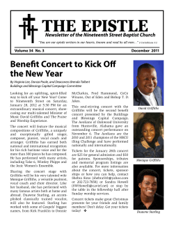 December 2011 - The Nineteenth Street Baptist Church