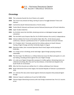 9 AOVII Fact Sheet - Chronology