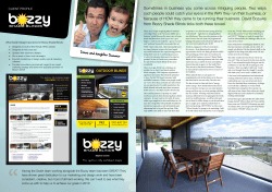 Sometimes in business you come across intriguing people. Two