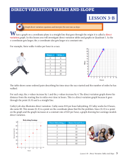 lesson 3-b - Oregon Focus on Math